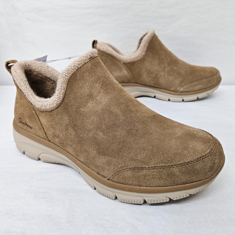 Skechers Easy Going - Sweet Behavior Ankle Booties 169114 Chestnut Women Size 11